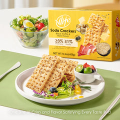 Vlife Black Truffle & Ham Crackers