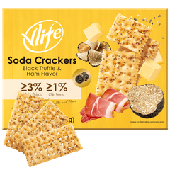 Vlife Black Truffle & Ham Crackers